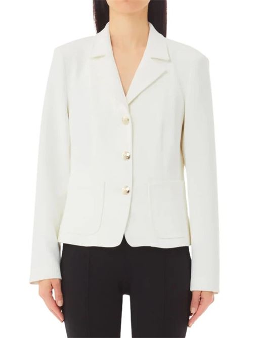 White cropped jacket Liu Jo | CA5187 T2984.X0256